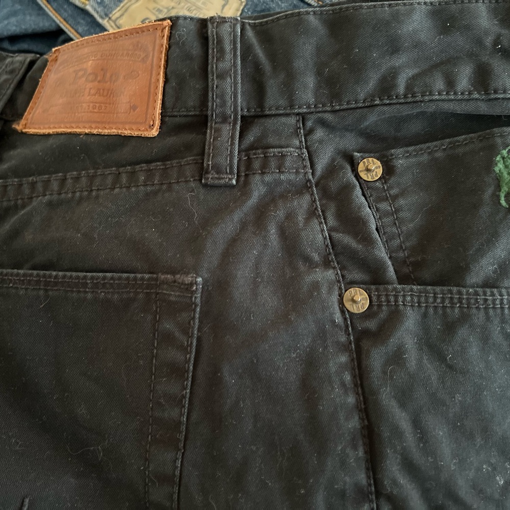 Ralph Lauren Black Chinos